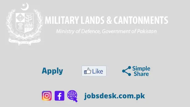 Military Lands and Cantonments Logo
